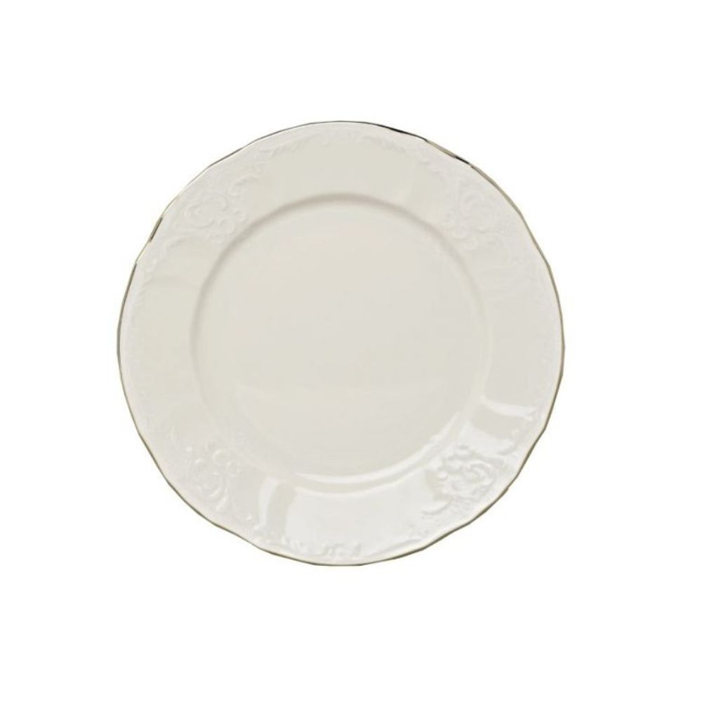 Talerz płytki deserowy 21 cm - Bernadotte Ivory Gold