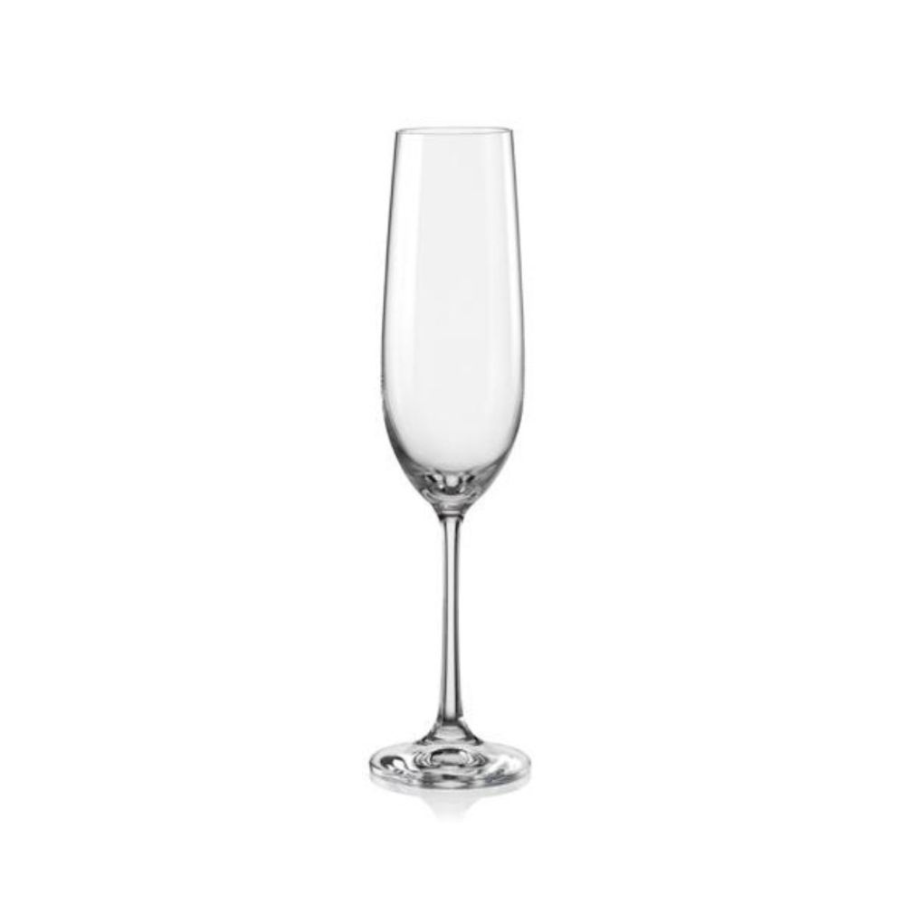 Kieliszki szampana 190 ml (6 szt.) Bohemia - Viola