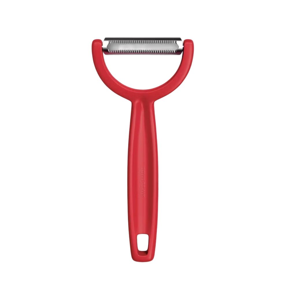 Obieraczka czerwona pozioma ząbkowana Victorinox - Ypso Peeler