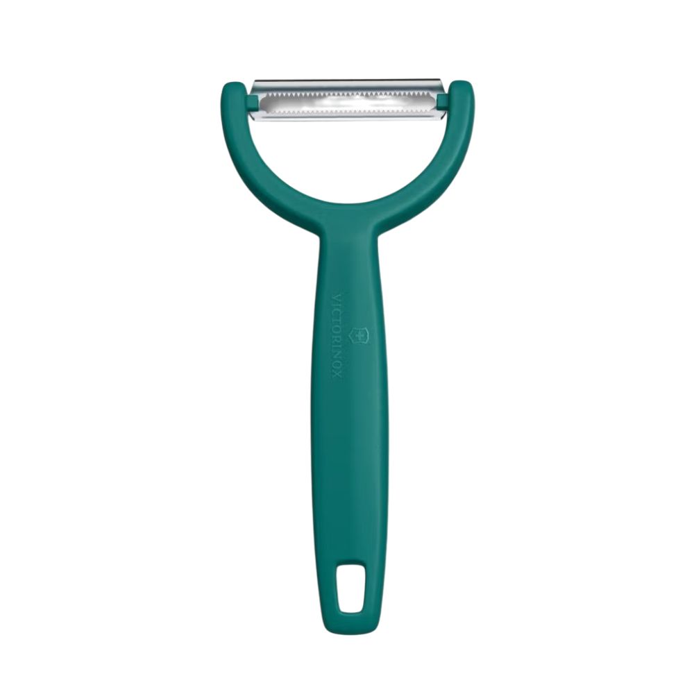 Obieraczka zielona pozioma ząbkowana Victorinox – Ypso Peeler