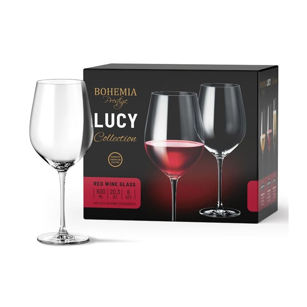 Kieliszki do wina 600 ml (6 szt.) Bohemia - Lucy