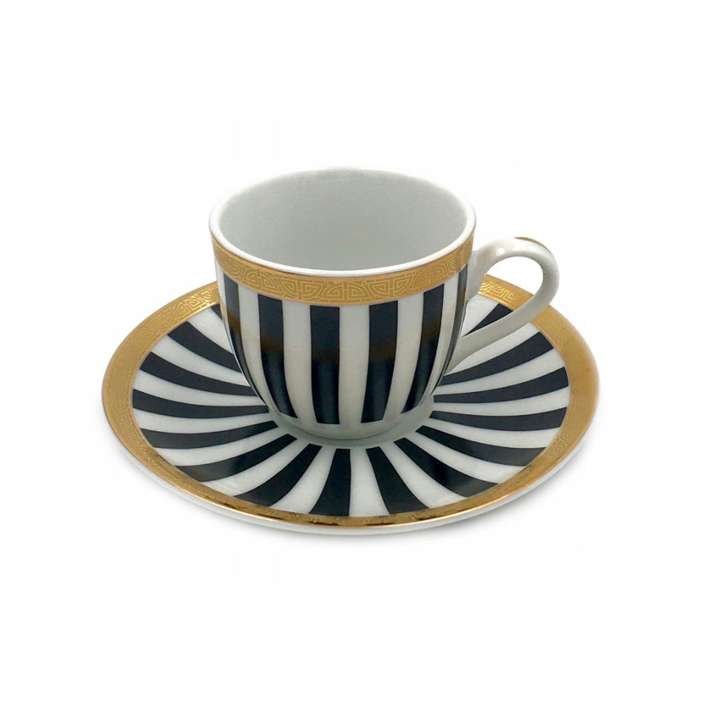 Komplet 2 filiżanek do espresso 100 ml Bogucice - Serko 1062 - obrazek 3