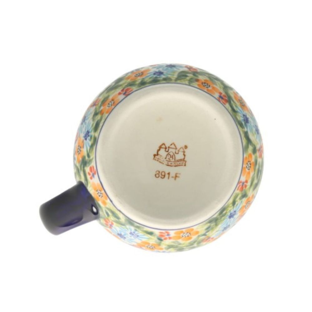 Kubek 420 ml dek. 182 - Bolesławiec - obrazek 3