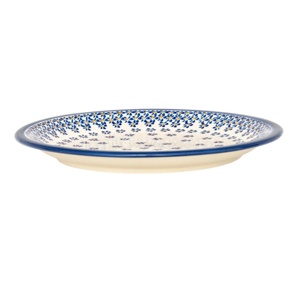 Talerz obiadowy 27 cm dek. 882a - Bolesławiec - obrazek 3
