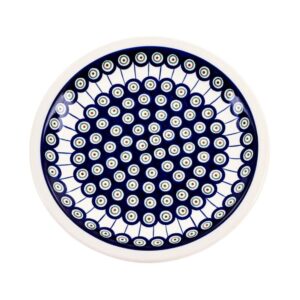 Talerz obiadowy 27 cm dek. 8 - Bolesławiec