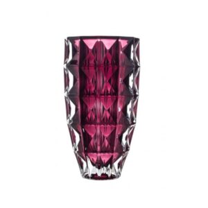 Wazon 28 cm Bohemia - Diamond Burgunde