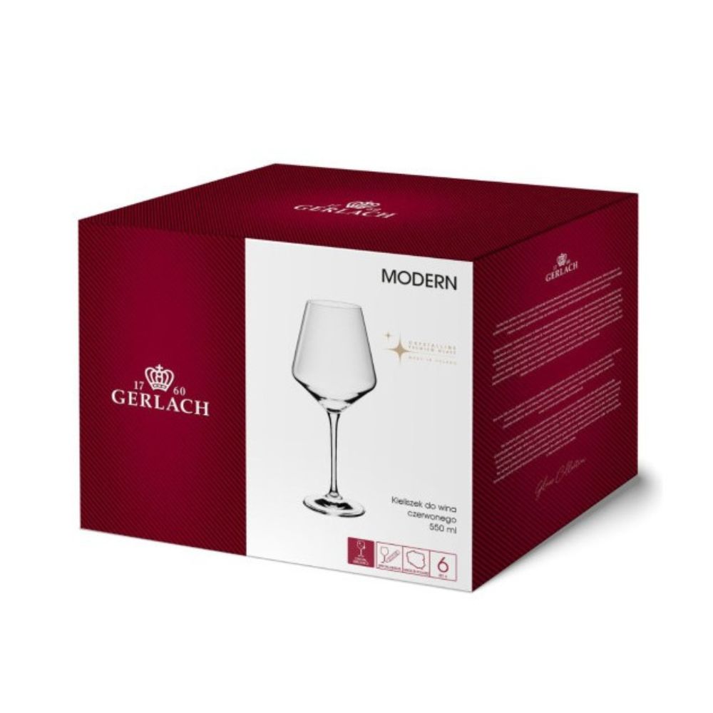 Kieliszki do wina 550 ml Gerlach - Modern (Avant - Garde) - obrazek 2