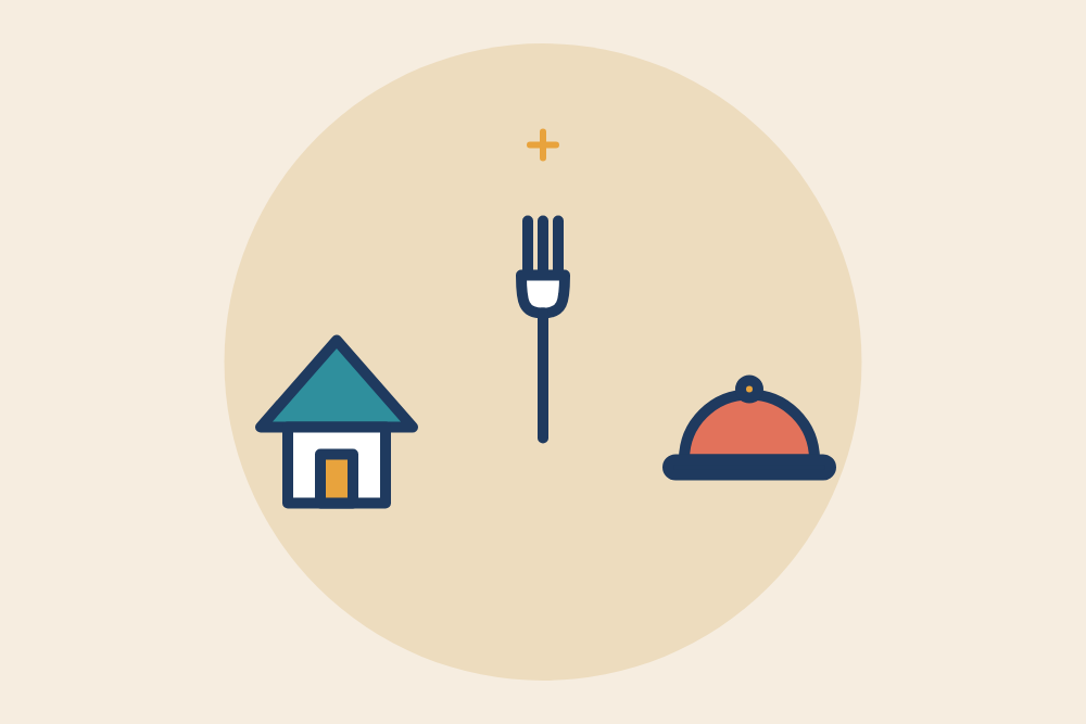 Ilustracja: sztućce 18/10 w domu i w restauracji