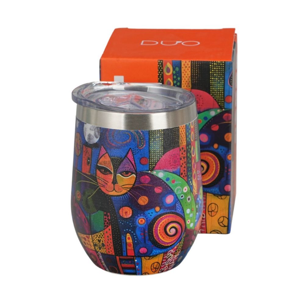 Kubek termiczny 330 ml Duo - Modern Cat