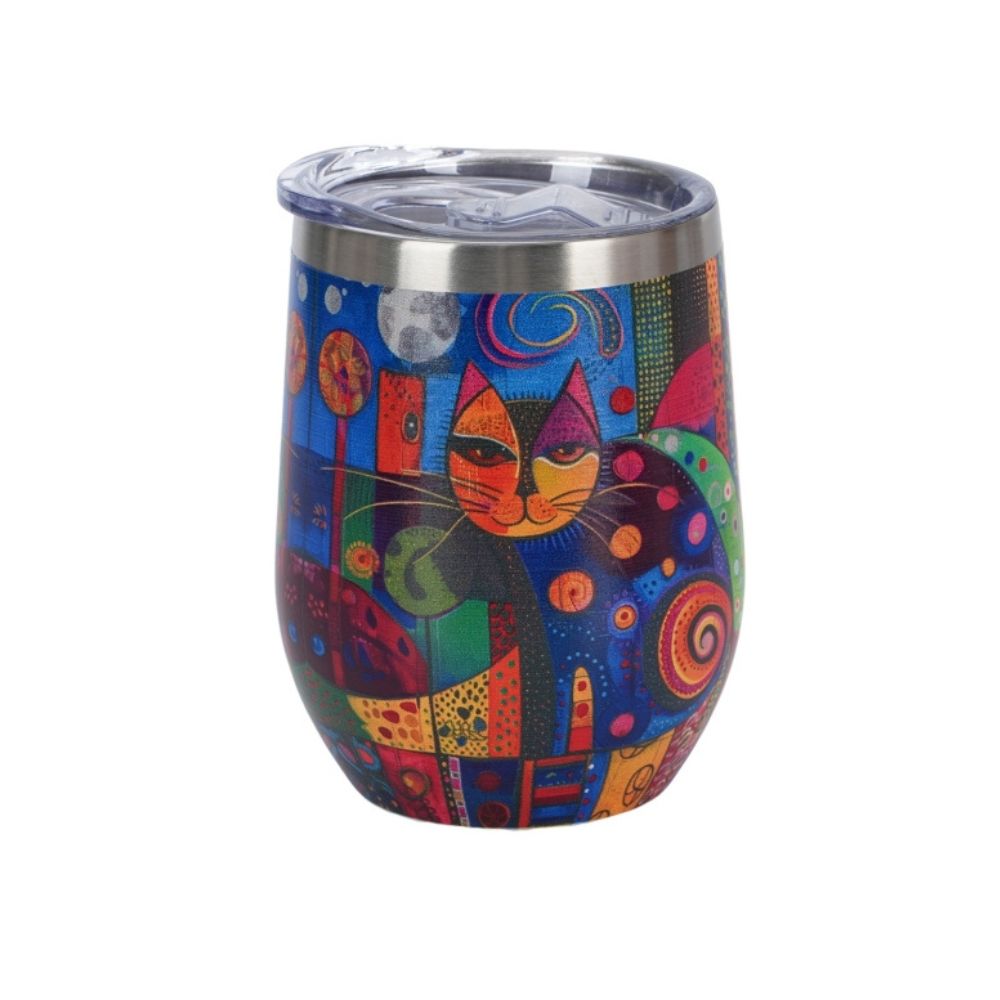 Kubek termiczny 330 ml Duo - Modern Cat - obrazek 3