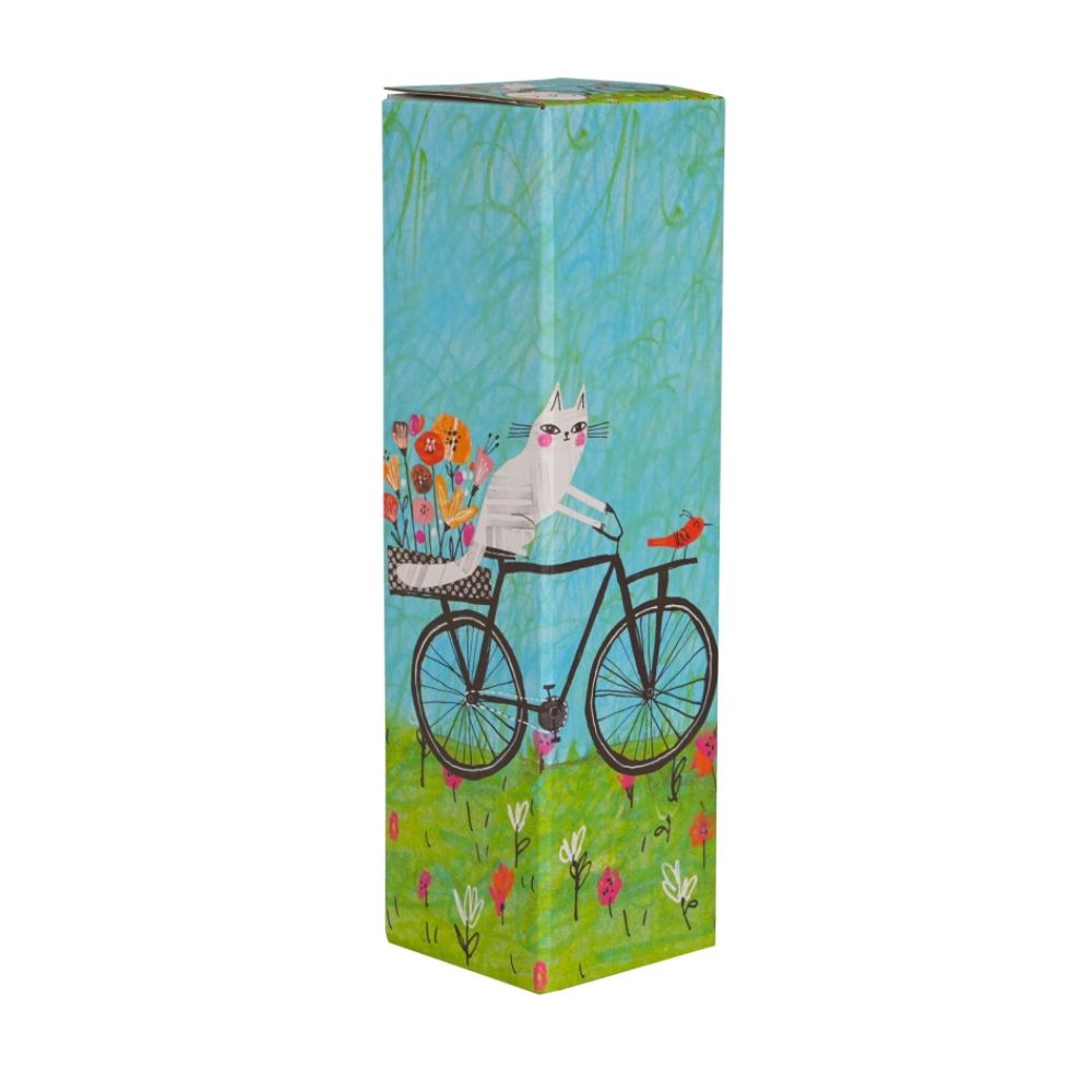 Butelka termiczna 500 ml Duo - Koty na rowerze - obrazek 3