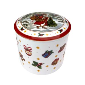 Puzderko 14x11 cm Bogucice - Cicha Noc 0986 czerwone