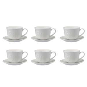 Komplet 6 filiżanek ze spodkami 340 ml – Marco Polo
