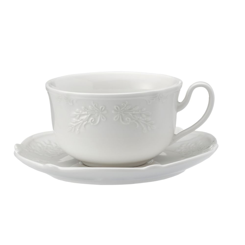 Komplet 6 filiżanek ze spodkami 340 ml - Marco Polo - obrazek 3